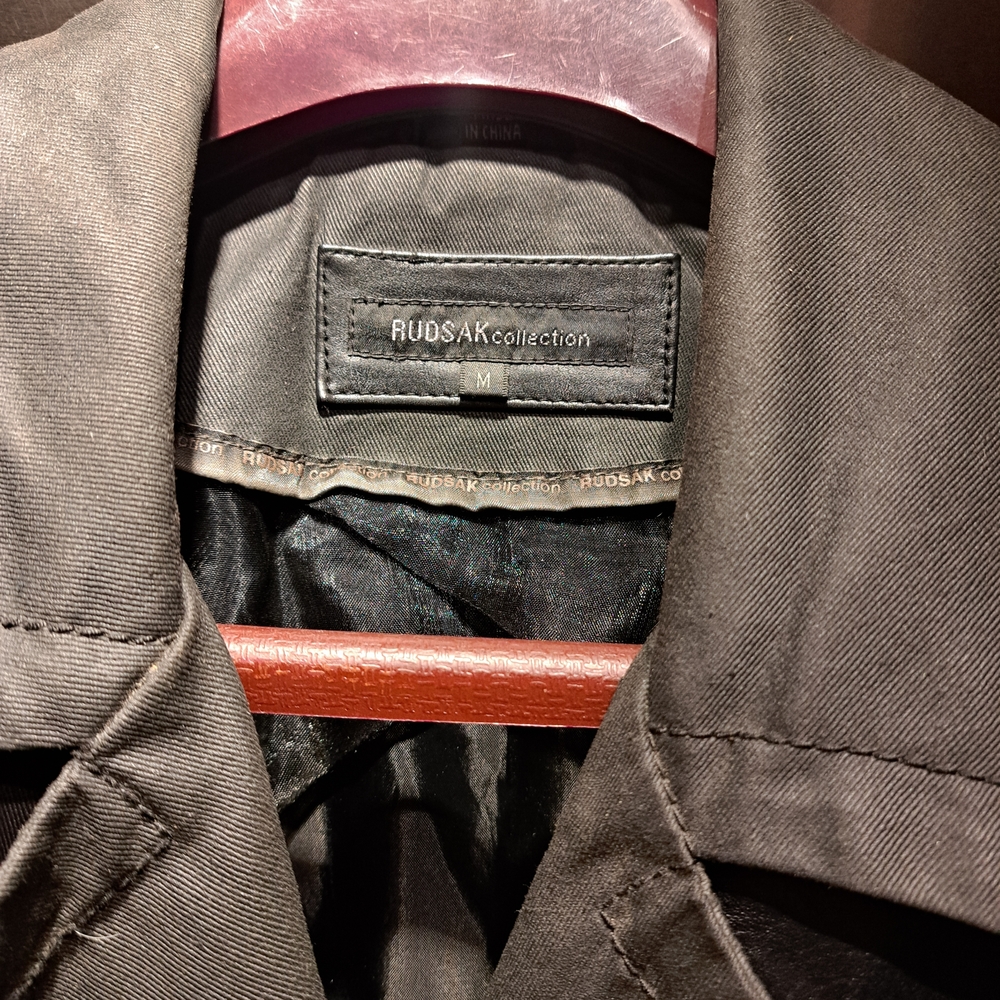 RUDSAK Black Jacket with Classic Collar - Picture 3 of 9